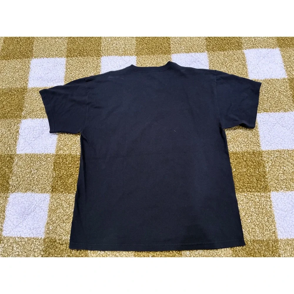 AC/DC Black Ice Graphic T-Shirt Chemistry Black Large 2008 Album Rock Tee - Picture 4 of 6